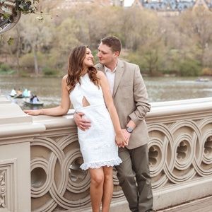 Jaus - US small White lace dress with lace removed from the bottom